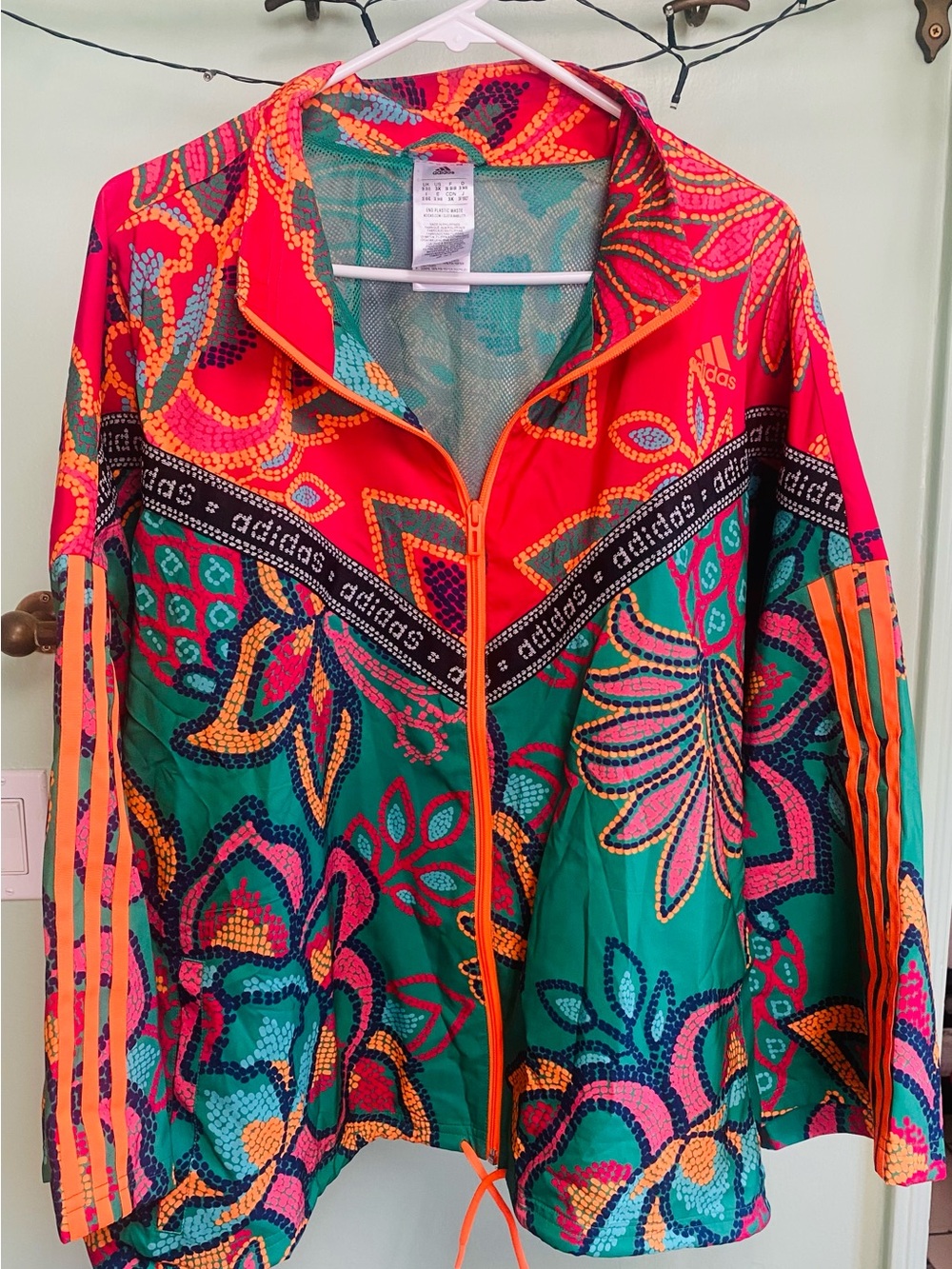 Stunning & Vibrant Adidas x FARM Rio Collaboration Premium Jacket